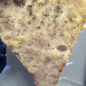 Joe's Pizza - Bottom of a slice. Nice char on the bottom. - Pizza Near Me - Nanticoke, Pennsylvania