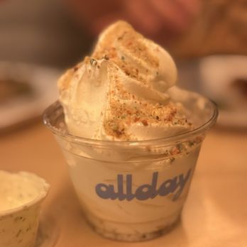 Allday Pizza - gelato with birthday cake - Pizza Near Me - Austin, Texas Allday Pizza - gelato with birthday cake - Pizza Near Me - Austin, Texas