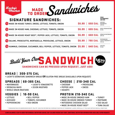 Menu photo 2 Lucky's Market Columbus, OH