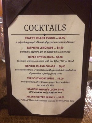 Menu photo 1 Robinson's Wharf Southport, ME