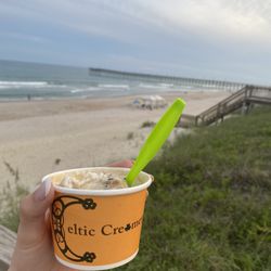 Celtic Creamery - Coffee chip & Irish cream - close enough to go walk and enjoy with a view!