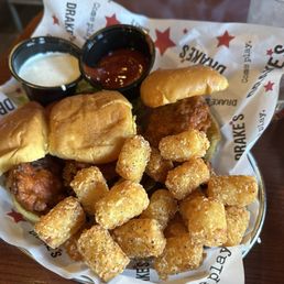 Three Buffalo Chicken Minis