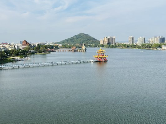 Dragon and Tiger Pagodas by null