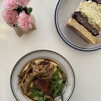 La Copine - duck confit & steak sandwich - New American Near Me - Yucca Valley, California La Copine - duck confit & steak sandwich - New American Near Me - Yucca Valley, California