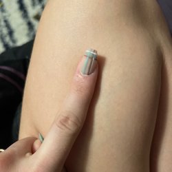 Koi Nail Spa - Line aren't straight