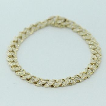 H V John - Cuban Links Bracelet with over 200 diamonds we have in white, rose, and yellow Gold (14k or 18k or Platinum) also have Larger option too. - Jewelry Near Me - Los Angeles, California H V John - Cuban Links Bracelet with over 200 diamonds we have in white, rose, and yellow Gold (14k or 18k or Platinum) also have Larger option too. - Jewelry Near Me - Los Angeles, California