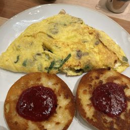 Veggie omelette Veggie omelette