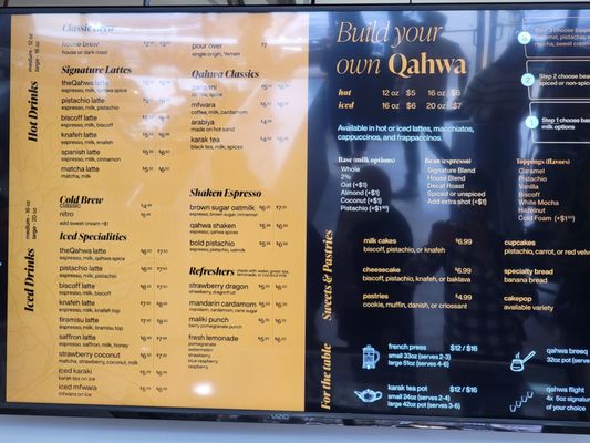 Menu photo 2 The Qahwa Bridgeview, IL