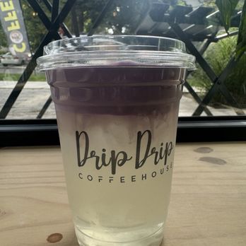 Drip Drip Coffeehouse - coconut ube taro cloud - Coffee & Tea Near Me - Seattle, Washington