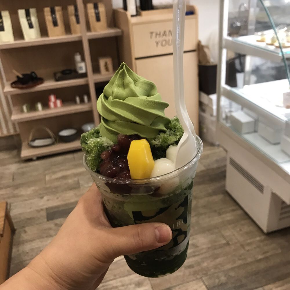 Tsujiri - Shaved ice with matcha ice cream - Tea Rooms Near Me - Toronto, Ontario