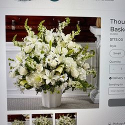 Infinity Floral - Website photo of Thoughts of Tranquility