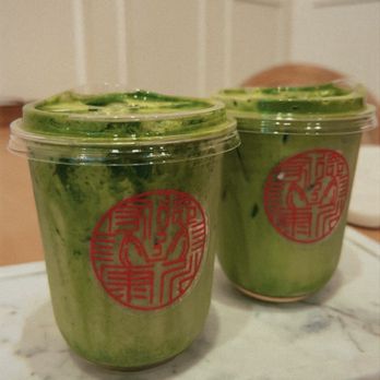 Taz Matcha - *Iced Matcha Latte (Chiran Harvest and Charashi Blend) with Oat Milk, Agave, and Matcha Top Cream - Cafes Near Me - Seattle, Washington Taz Matcha - *Iced Matcha Latte (Chiran Harvest and Charashi Blend) with Oat Milk, Agave, and Matcha Top Cream - Cafes Near Me - Seattle, Washington