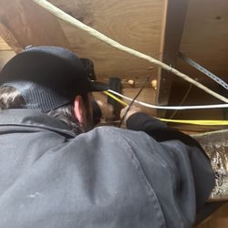 1 Stop Av - Running coax and cat6