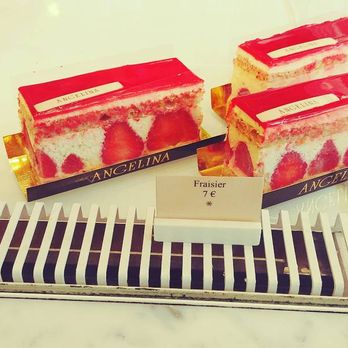 Angelina - Strawberry cream dessert - Breakfast & Brunch Near Me - Paris, 75