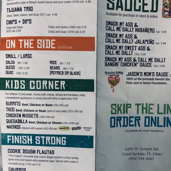 Tijuana Flats - Tex-Mex Near Me - Coral Springs, Florida Tijuana Flats - Tex-Mex Near Me - Coral Springs, Florida