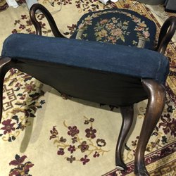 Bethel Mail Service - A foot and a leg snapped of of the chair completely, other legs and both arms cracked