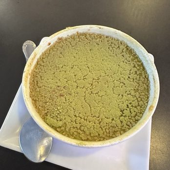 Sushi Kuni - Matcha Creme Bruleé - Japanese Near Me - Cupertino, California Sushi Kuni - Matcha Creme Bruleé - Japanese Near Me - Cupertino, California