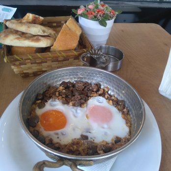 Orkide Pastaneleri - Eggs with olives, walnuts and sausage. Flavorful. I never had fried eggs with walnuts - it is quite good. - Bakeries Near Me - Gaziantep, 27 Orkide Pastaneleri - Eggs with olives, walnuts and sausage. Flavorful. I never had fried eggs with walnuts - it is quite good. - Bakeries Near Me - Gaziantep, 27
