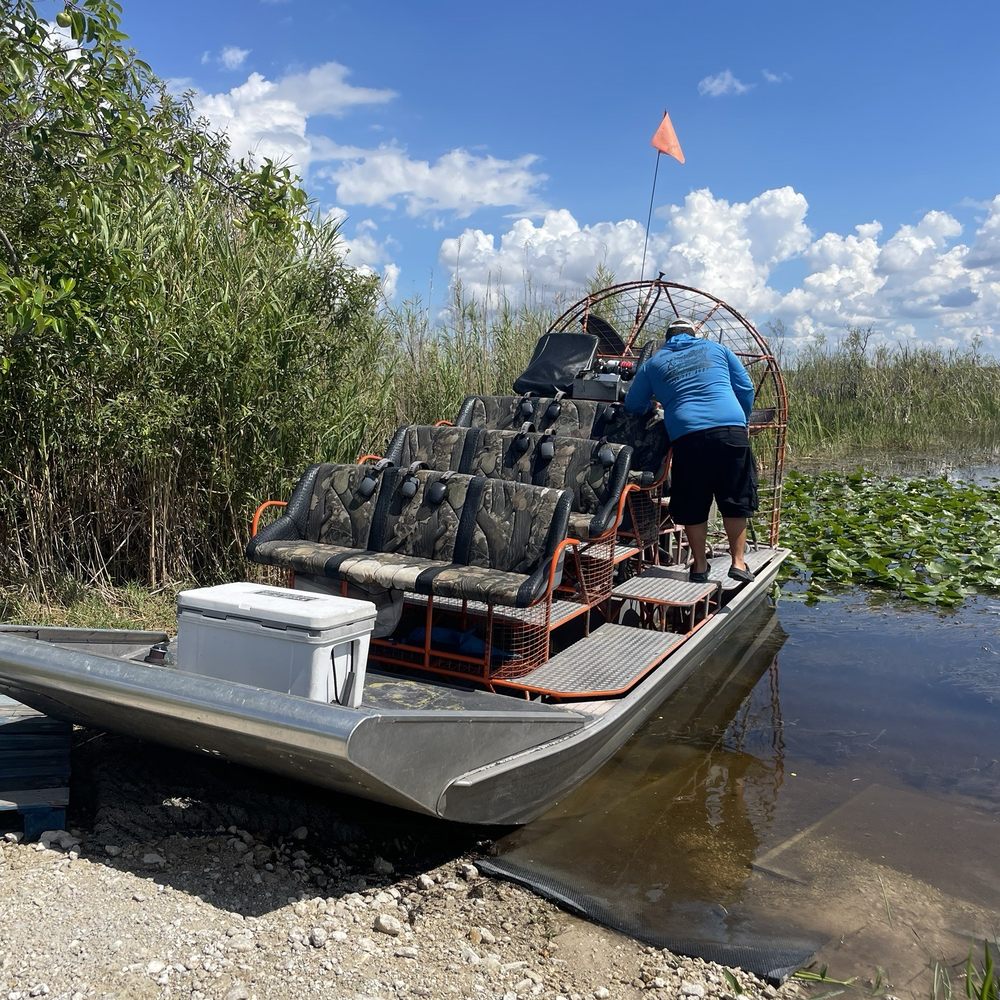 Everglades Airboat Expeditions - Your boat, we did not book a private tour. At most you have 9 peoples on the boat - Boat Tours Near Me Everglades Airboat Expeditions - Your boat, we did not book a private tour. At most you have 9 peoples on the boat - Boat Tours Near Me