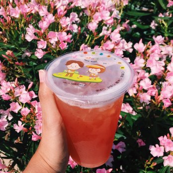 Tealicious - Strawberry Tea - Bubble Tea Near Me - Diamond Bar, California