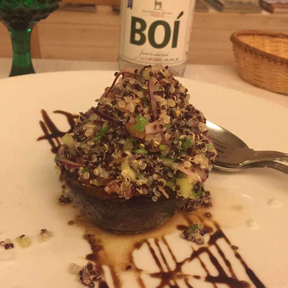 La Camarga - Grilled Avocado and Quinoa Salad - Mediterranean Near Me - Barcelona, B