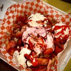 Churros Funnelcake & Crepes - Perfect for cheat day !!! Worth every calorie