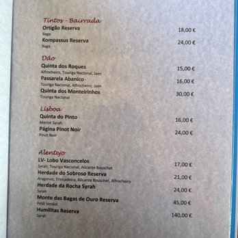 Pe Na Areia - Drink menu (June 2023) - Seafood Near Me - Figueira da Foz, 06