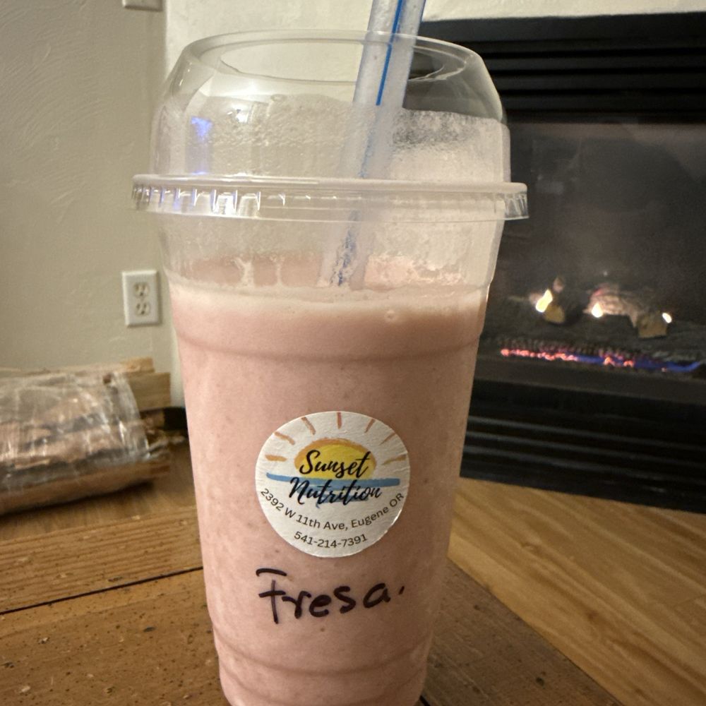 Sunset Nutrition - Tropical Fruit Smoothie - Juice Bars & Smoothies Near Me - Eugene, Oregon Sunset Nutrition - Tropical Fruit Smoothie - Juice Bars & Smoothies Near Me - Eugene, Oregon