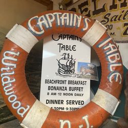 Wildwood Historical Society - Former Crest restaurant, Captain's Table