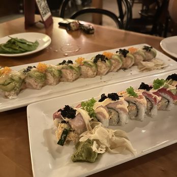 Momiji - Pretty in Pink and Spicy Rainbow Roll - Japanese Near Me - Seattle, Washington Momiji - Pretty in Pink and Spicy Rainbow Roll - Japanese Near Me - Seattle, Washington