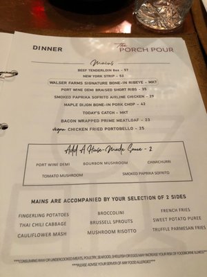 Menu photo 7 The Porch Pour Midlothian, TX