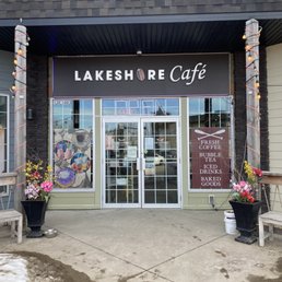 Exterior photo of Lakeshore Cafe - Sylvan Lake, Alberta Exterior photo of Lakeshore Cafe - Sylvan Lake, Alberta