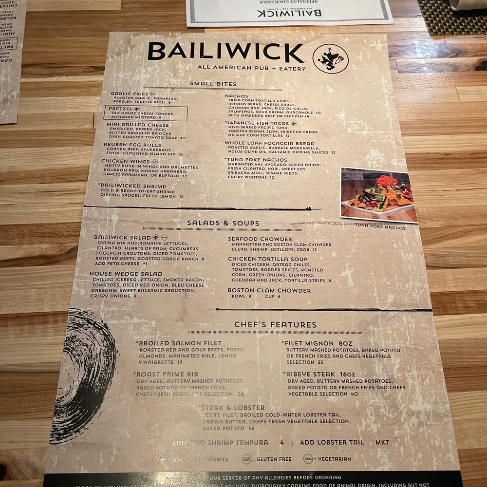 Bailiwick - Menu - Gastropubs Near Me - Las Vegas, Nevada Bailiwick - Menu - Gastropubs Near Me - Las Vegas, Nevada