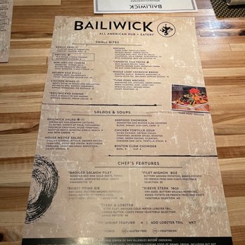 Bailiwick - Menu - Gastropubs Near Me - Las Vegas, Nevada