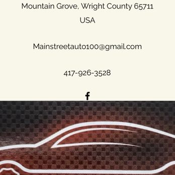Main Street Auto - Auto Repair Near Me - Mountain Grove, Missouri Main Street Auto - Auto Repair Near Me - Mountain Grove, Missouri