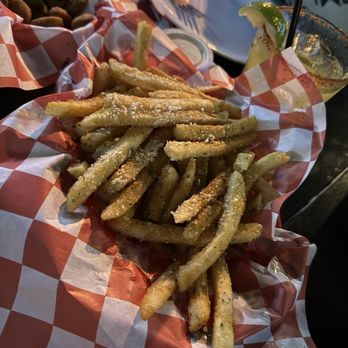 Just Wing It - Garlic Fries - New American Near Me - Bakersfield, California