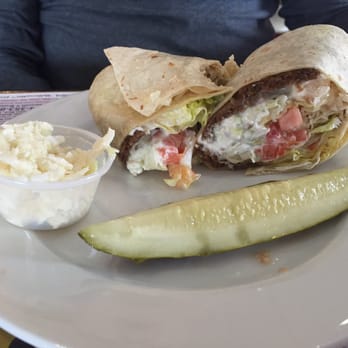 Borderline Restaurant - Gyro wrap ... The Grecian Wrap - Lamb - Diners Near Me - Bethlehem, Pennsylvania