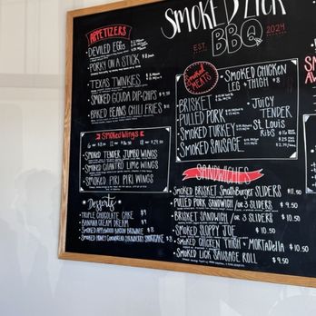 Smoked Lick BBQ - Menu - Barbeque Near Me - Hilliard, Ohio Smoked Lick BBQ - Menu - Barbeque Near Me - Hilliard, Ohio