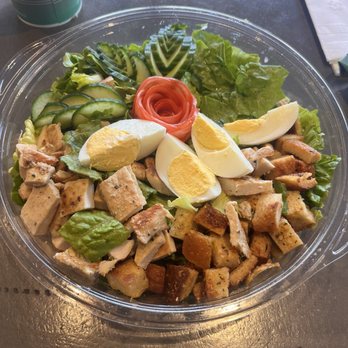 Board & Brew - Poway - Green Salad with Chicken - Beer Bar Near Me - Poway, California