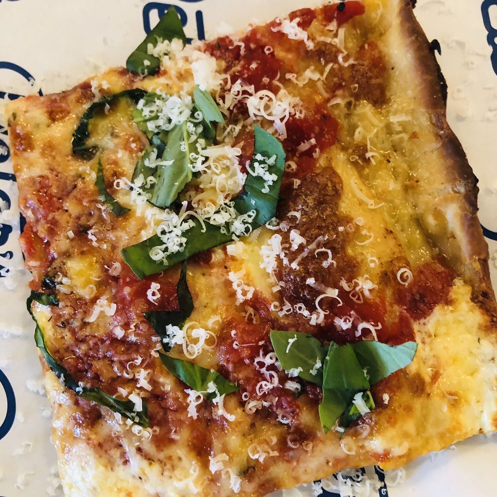 Peter’s Pizzeria - Grandma pizza slice - Pizza Near Me - Pompano Beach, Florida Peter’s Pizzeria - Grandma pizza slice - Pizza Near Me - Pompano Beach, Florida