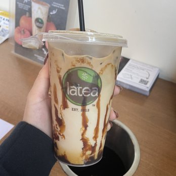 Latea Bubble Tea - Brown sugar latte - Desserts Near Me - Culver City, California Latea Bubble Tea - Brown sugar latte - Desserts Near Me - Culver City, California