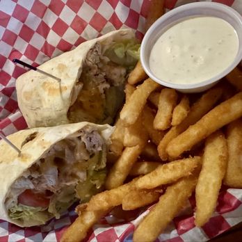 Bogie's Pub & Grill - Grilled Chicken Wrap - Pubs Near Me - Pearland, Texas Bogie's Pub & Grill - Grilled Chicken Wrap - Pubs Near Me - Pearland, Texas