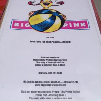 Big Pink - Pizza Near Me - Miami Beach, Florida Big Pink - Pizza Near Me - Miami Beach, Florida