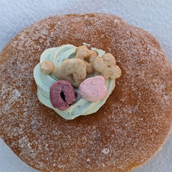 Suarez Bakery & Barra - Lucky Charms Donut (monthly special) - Cuban Near Me - Charlotte, North Carolina Suarez Bakery & Barra - Lucky Charms Donut (monthly special) - Cuban Near Me - Charlotte, North Carolina