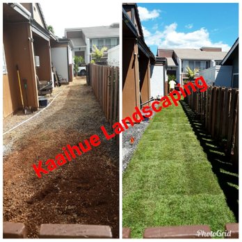 Kaaihue Landscaping - before and after - Landscaping Near Me Kaaihue Landscaping - before and after - Landscaping Near Me