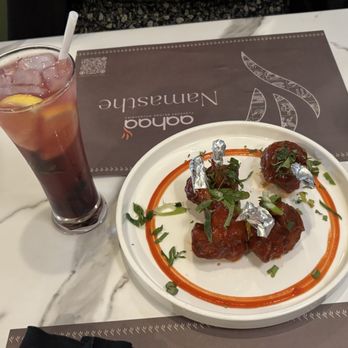 Aahaa Modern Indian Cuisine - Chicken Lollipop(6) - Indian Near Me - Overland Park, Kansas