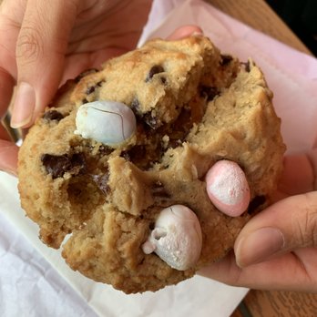 Chip City - Cadbury Egg Chocolate Chip Cookie - Bakeries Near Me - Astoria, New York Chip City - Cadbury Egg Chocolate Chip Cookie - Bakeries Near Me - Astoria, New York