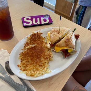Green Owl Restaurant - Bacon Egg Cheese Torta - Breakfast & Brunch Near Me - Delray Beach, Florida