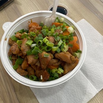 Flame Broiler - Chicken veg bowl - Korean Near Me - Irvine, California