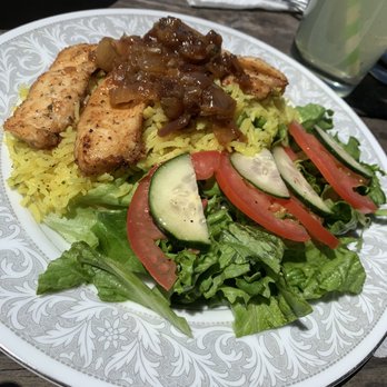 Abigail's Moroccan Cuisine - Morrocan Saffron Rice with Chicken Breast & Caramelized Onions - Moroccan Near Me - Alameda, California